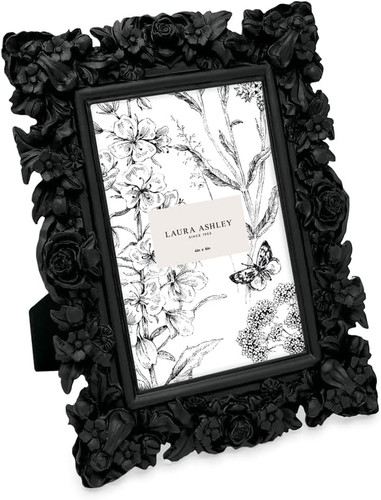 Laura ashley 4x6 black - laura,