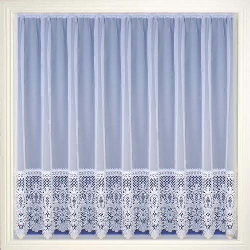 Brazil lace base white net - lace,