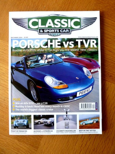 Classic sports car magazine - sports,