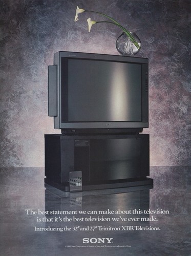 Sony xbr trinitron 37 - sony, 32