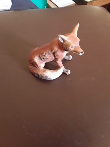 Fox ornament porcelain - ornament, unknown