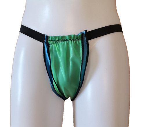 Latex mens briefs rubber jock - rubber,