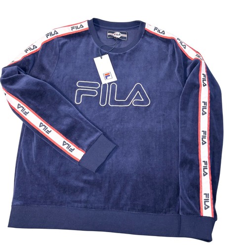 Fila eliza velour logo - velour,