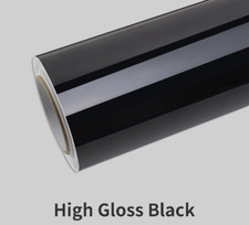 Gloss Black Vinyl Wrap Self