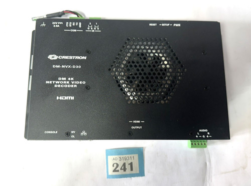 Crestron nvx d30 - crestron, 4k