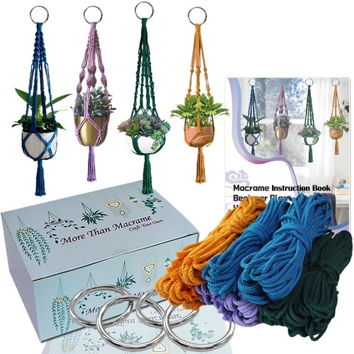 Macrame kit for adults make - kit,