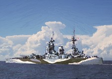 HMS RODNEY - HAND FINISHED