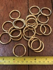 Brass Metal Rings - New -