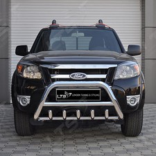 FORD RANGER CHROME AXLE NUDGE A-BAR BULL BAR 2006 2011 MODELS