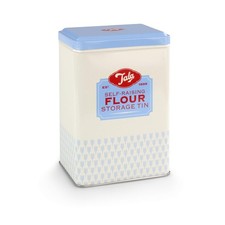 Tala Originals Self Raising Flour Storage Tin Blue 12x9.5x19 cm – Durable & S...