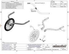 THULE Chariot Bike Trailer Arm