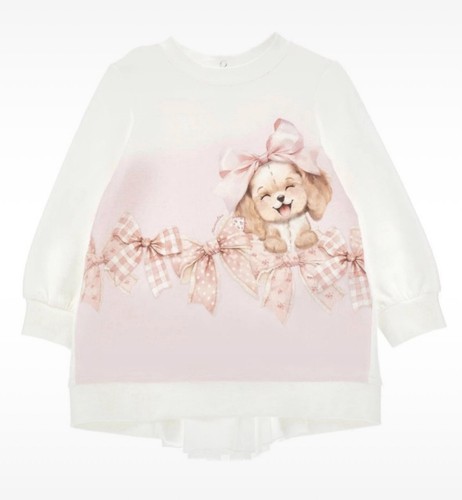 Monnalisa pink and - and, puppy