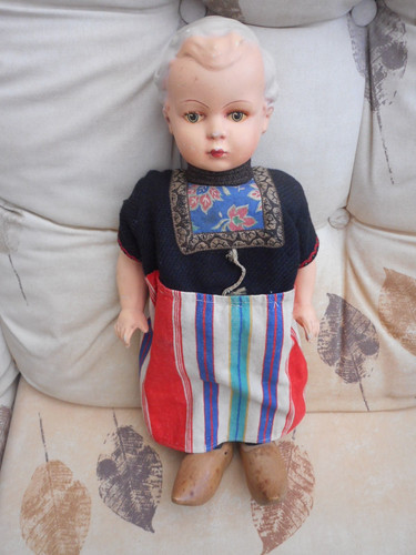 Vintage composition doll