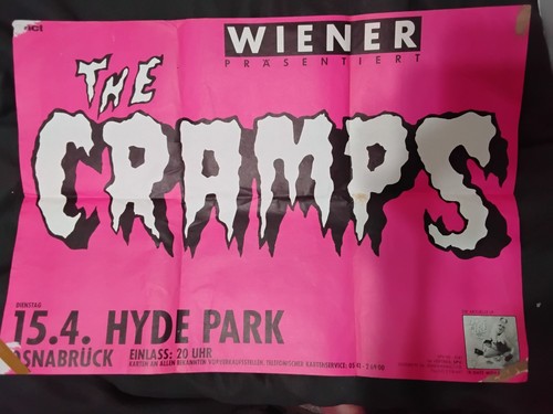 The cramps april 1986 - 1986, hyde