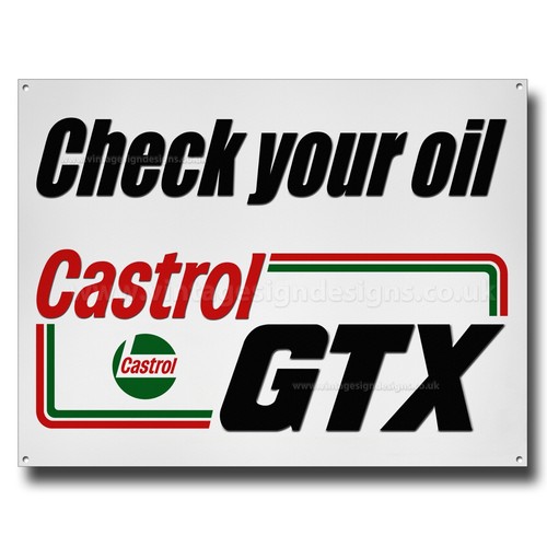 Castrol gtx check your oil - gtx,