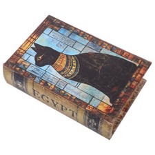  Faux Book Storage Box: Realistic Fake Book - Wooden Decorative Keepsake Box for
