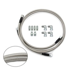 52" Length SS Braided