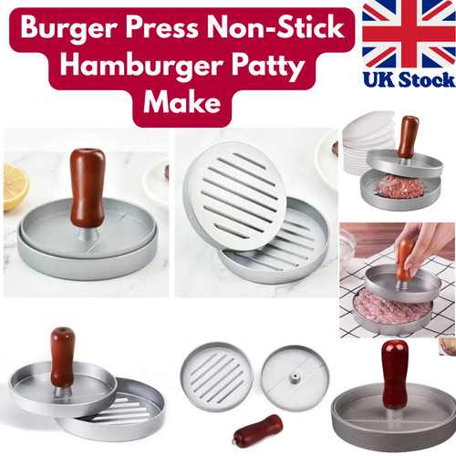 Round aluminum burger - aluminum,