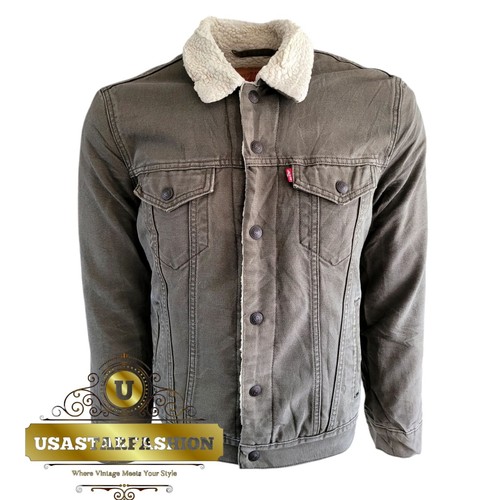 Levi sherpa trucker jacket - sherpa,