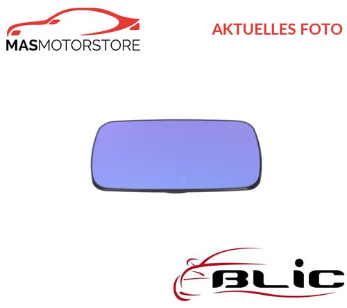 Exterior mirror mirror glass