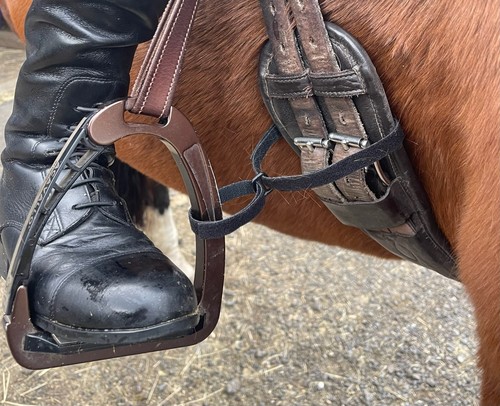 Pair stirrup girth straps - girth,