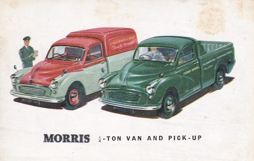 Early 50s morris - morris, (minor)