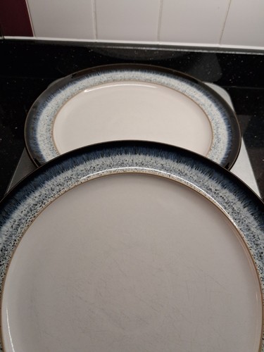 Denby halo dinner plates - denby,