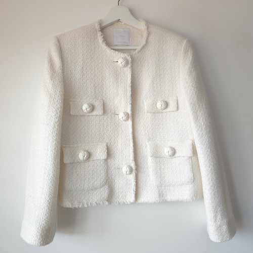 Mango mng cream ivory textured - mango,