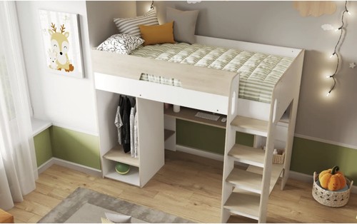 High sleeper single bunk - sleeper,