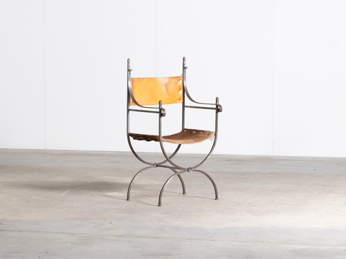 Continental curule chair - continental,
