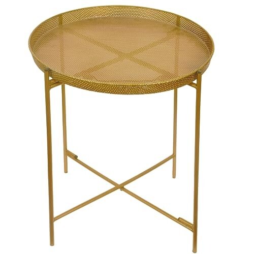Golden metal side - golden,