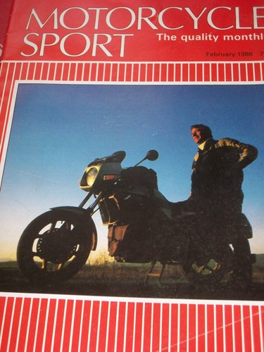 Motorcycle sport bol - 02/86,