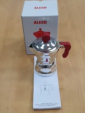 Alessi - AAM33/1 R - Moka Alessi, Espresso Coffee Maker One Cup SPECIAL EDITION