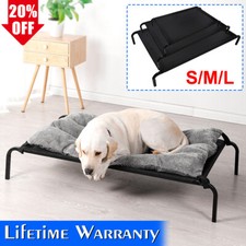 Pet Elevated Bed Dog Cat Folding Portable Raised Cot Home Indoor Outdoor Garden