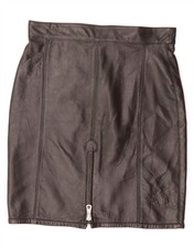 VINTAGE Womens Leather Pencil