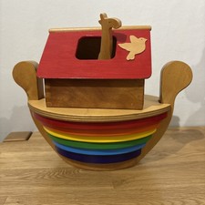 Wooden Handmade Noah’s Ark