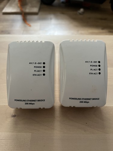 Pair 200mbps powerline - of,