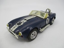 AV291 MAJORETTE 1/24 1:24 SHELBY AC COBRA 427SC #5 REF 4104 BLUE