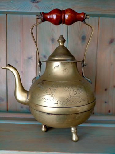 Vintage retro brass decorative - retro,