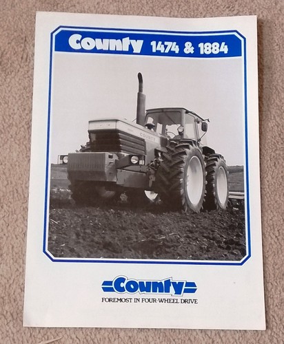 County 1474 1884 tractor - 1474,