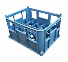 Plastic Beer/Milk Crate Blue