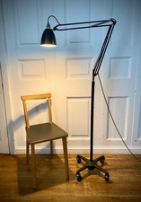 A Vintage Herbert Terry 1209 Anglepoise Trolley Floor Lamp.