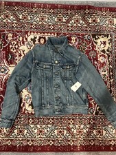 RRL SS25 Type 2 Denim Jacket in mid blue wash