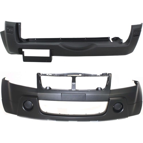Bumper covers set - bumper, rear