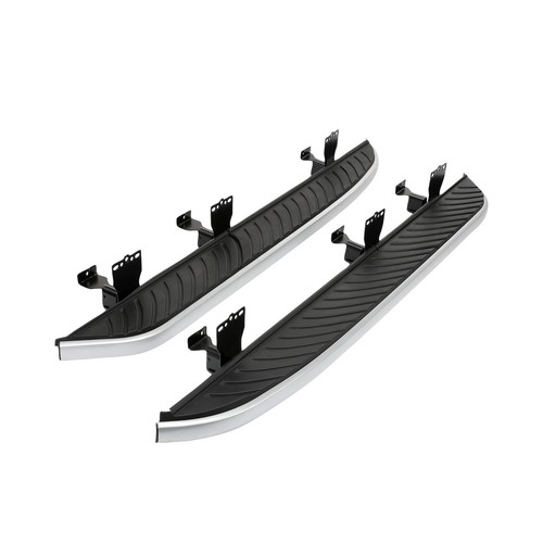 Black aluminium side - aluminium,