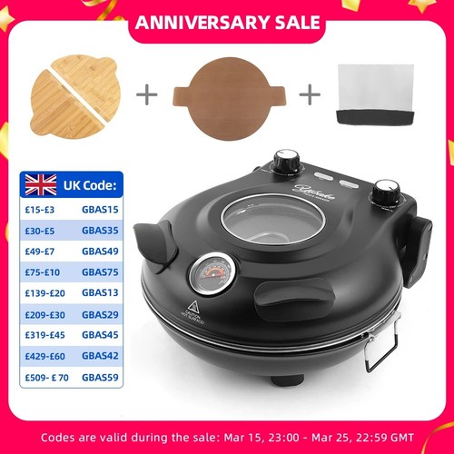 Electric pizza oven - pizza, portable