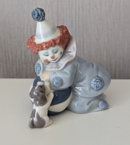 Lladro figurine pierrot clown - lladro,
