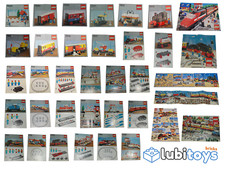 LEGO ® railway train 12V instructions BA blueprint instructions train Vintage