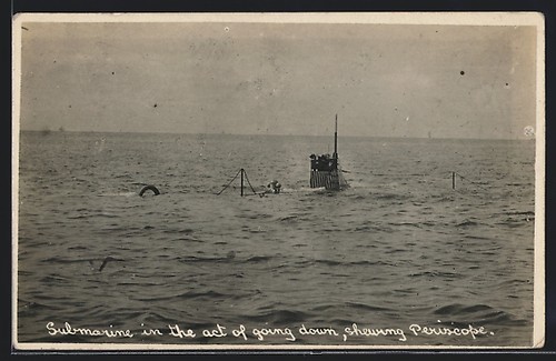 Postcard submarine the - submarine, act
