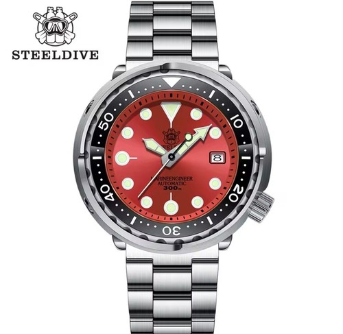 Steeldive sd1975 tuna red - steeldive,